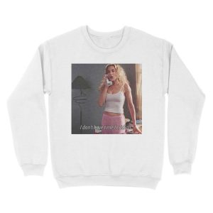 Alternative view of I don't have time for idiots Unisex Crewneck Sweatshirt