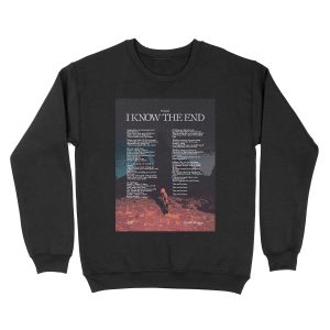 I Know The End by Phoebe Bridgers Punisher Alternative Album Unisex Crewneck Sweatshirt