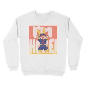 Alternative view of I'm here!!! Unisex Crewneck Sweatshirt