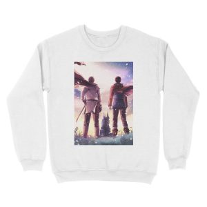 Alternative view of I protect you or die at your side Unisex Crewneck Sweatshirt