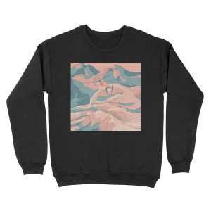 I Saw Her Face In The Mountains Unisex Crewneck Sweatshirt
