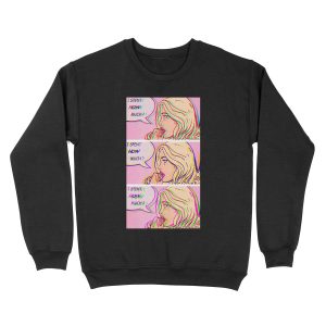 I Spent How Much Comic Pop Art Print Unisex Crewneck Sweatshirt