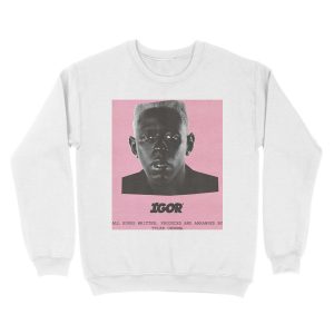 Alternative view of IGOR PINK POSTER Unisex Crewneck Sweatshirt