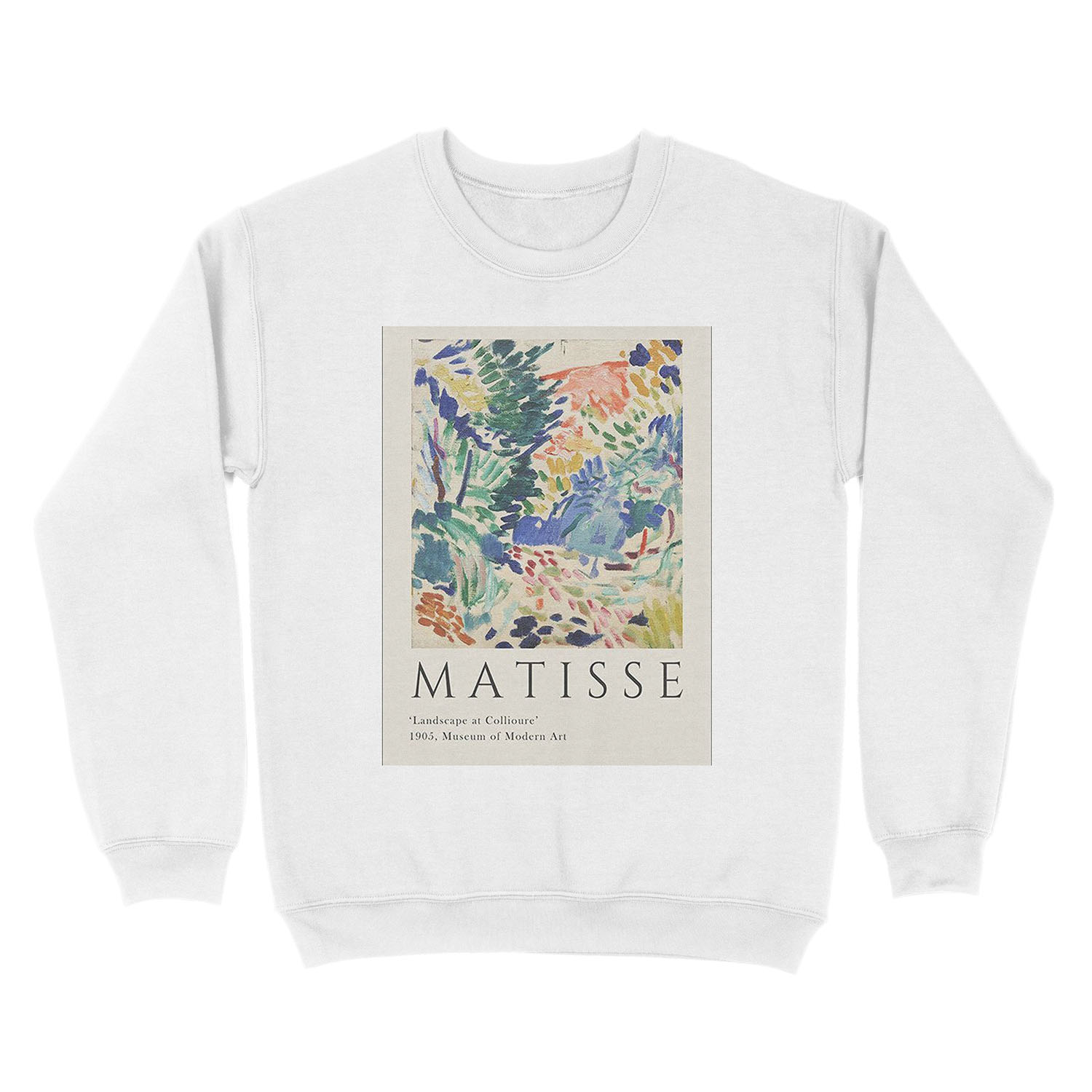 illustration flower Unisex Crewneck Sweatshirt - Image 2