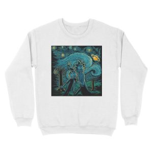 Alternative view of Impressionist Science Unisex Crewneck Sweatshirt