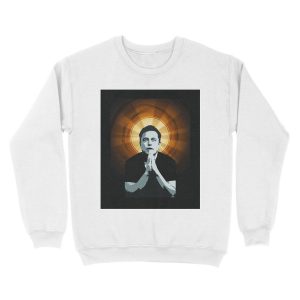 Alternative view of In Elon Musk We Trust Unisex Crewneck Sweatshirt
