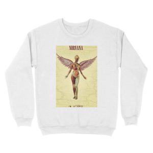 Alternative view of In Utero Unisex Crewneck Sweatshirt