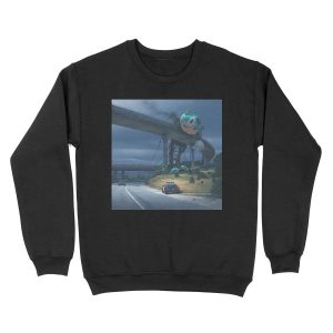 Incident On The Edge Of Town Unisex Crewneck Sweatshirt