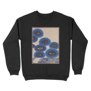 indie eye vintage panting design Unisex Crewneck Sweatshirt