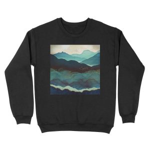 Indigo Mountains Unisex Crewneck Sweatshirt
