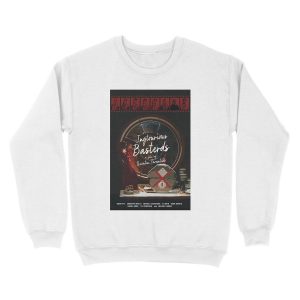 Alternative view of Inglourious Basterds alternative movie poster Unisex Crewneck Sweatshirt