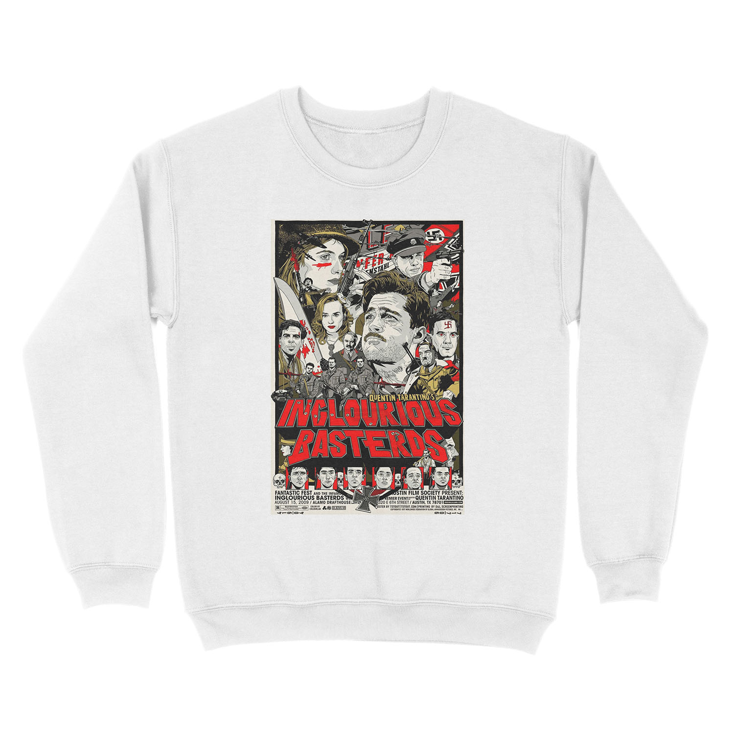 Inglourious Basterds (HQ) Unisex Crewneck Sweatshirt - Image 2