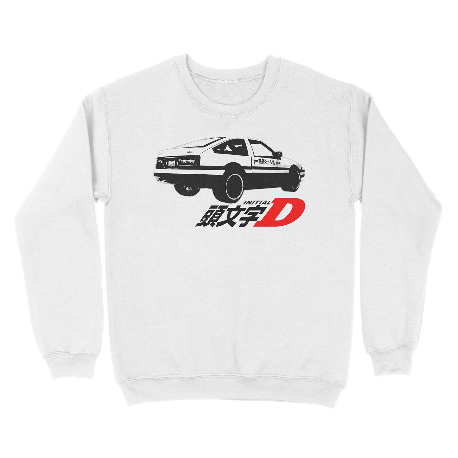 initial D logo Unisex Crewneck Sweatshirt - Image 2