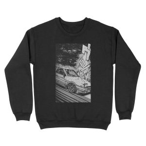 Initial D Toyota AE86 Drifting Unisex Crewneck Sweatshirt