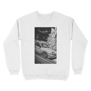 Alternative view of Initial D Toyota AE86 Drifting Unisex Crewneck Sweatshirt