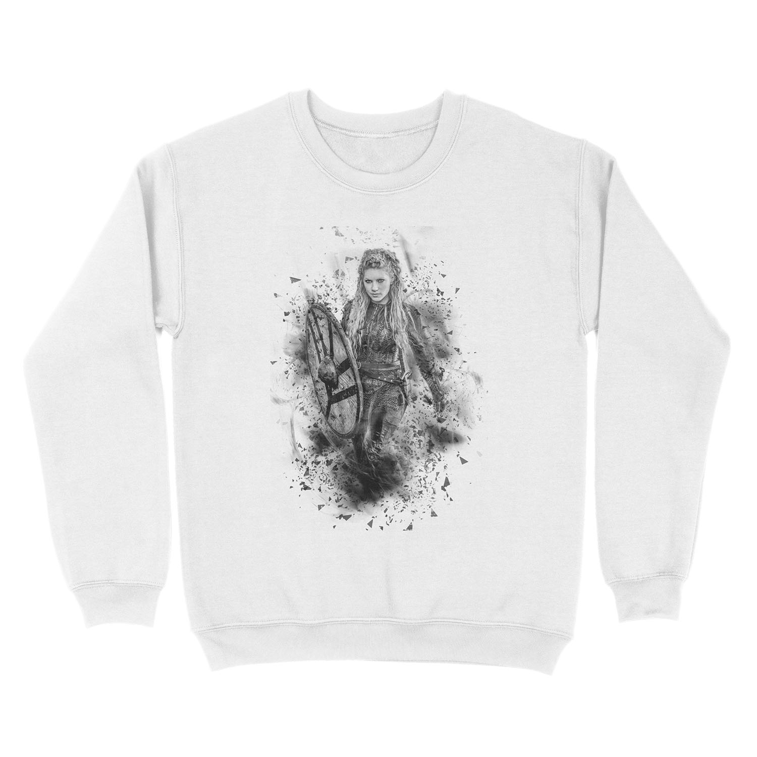Ink Lagertha Unisex Crewneck Sweatshirt - Image 2