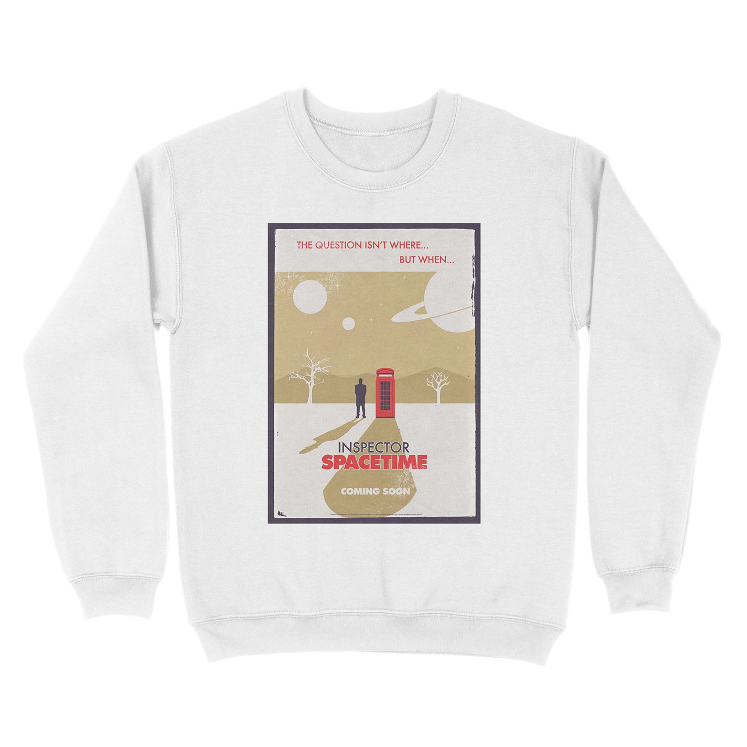 Inspector Spacetime Unisex Crewneck Sweatshirt - Image 2