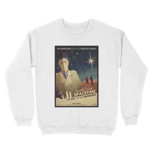 Alternative view of Inspector Spacetime: Day of the Blorgons Unisex Crewneck Sweatshirt