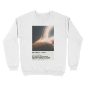 Alternative view of interstellar (2014) Unisex Crewneck Sweatshirt