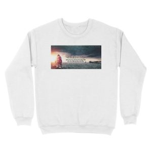 Alternative view of Interstellar - Do not go gentle into that good night Unisex Crewneck Sweatshirt