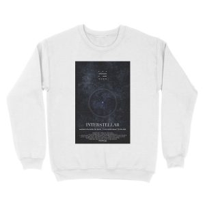 Alternative view of Interstellar - Wormhole Unisex Crewneck Sweatshirt