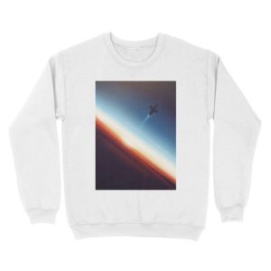 Alternative view of Into Space Unisex Crewneck Sweatshirt