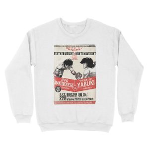 Alternative view of Ippo Makunouchi VS Joe Yabuki Unisex Crewneck Sweatshirt