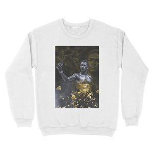 Alternative view of Israel Adesanya - GOLD Unisex Crewneck Sweatshirt