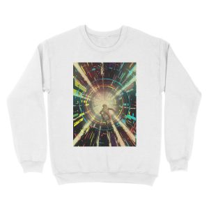 Alternative view of It Goes on Forever... Unisex Crewneck Sweatshirt