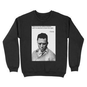 It is to Know the Night - Camus Unisex Crewneck Sweatshirt