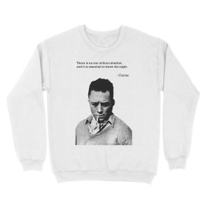Alternative view of It is to Know the Night - Camus Unisex Crewneck Sweatshirt