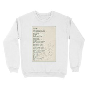 Alternative view of ivy lyric Unisex Crewneck Sweatshirt