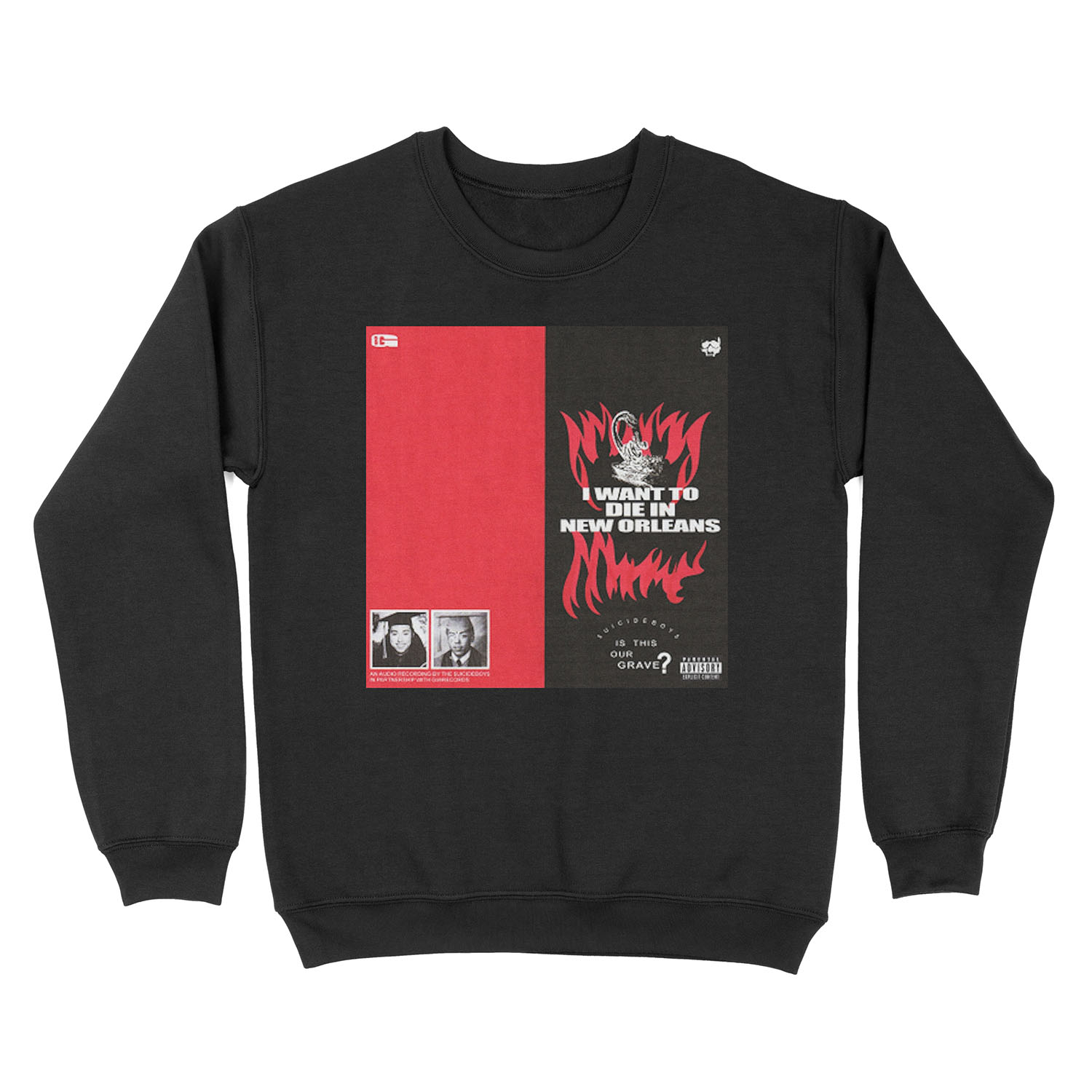 IWANTTODIEINNEWORLEANS Unisex Crewneck Sweatshirt