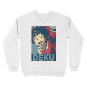Alternative view of Izuku Midoriya HOPE Unisex Crewneck Sweatshirt