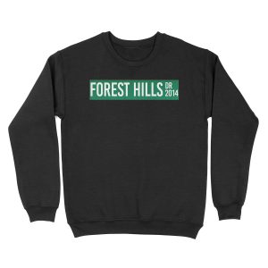 J Cole Forest Hills Unisex Crewneck Sweatshirt