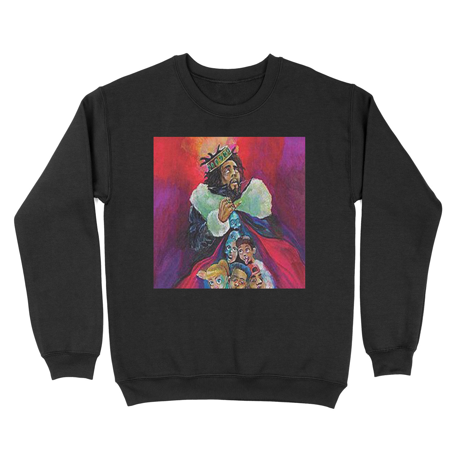 J Cole KOD album cover Unisex Crewneck Sweatshirt