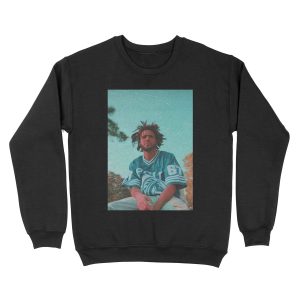 J. Cole (No Border/No Writing) Unisex Crewneck Sweatshirt