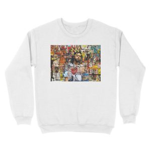 Alternative view of J Cole Portrait Unisex Crewneck Sweatshirt