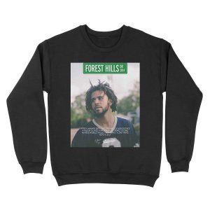J Cole – 2014 Forest Hills Drive | Tracklist Unisex Crewneck Sweatshirt