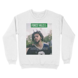 Alternative view of J Cole – 2014 Forest Hills Drive | Tracklist Unisex Crewneck Sweatshirt