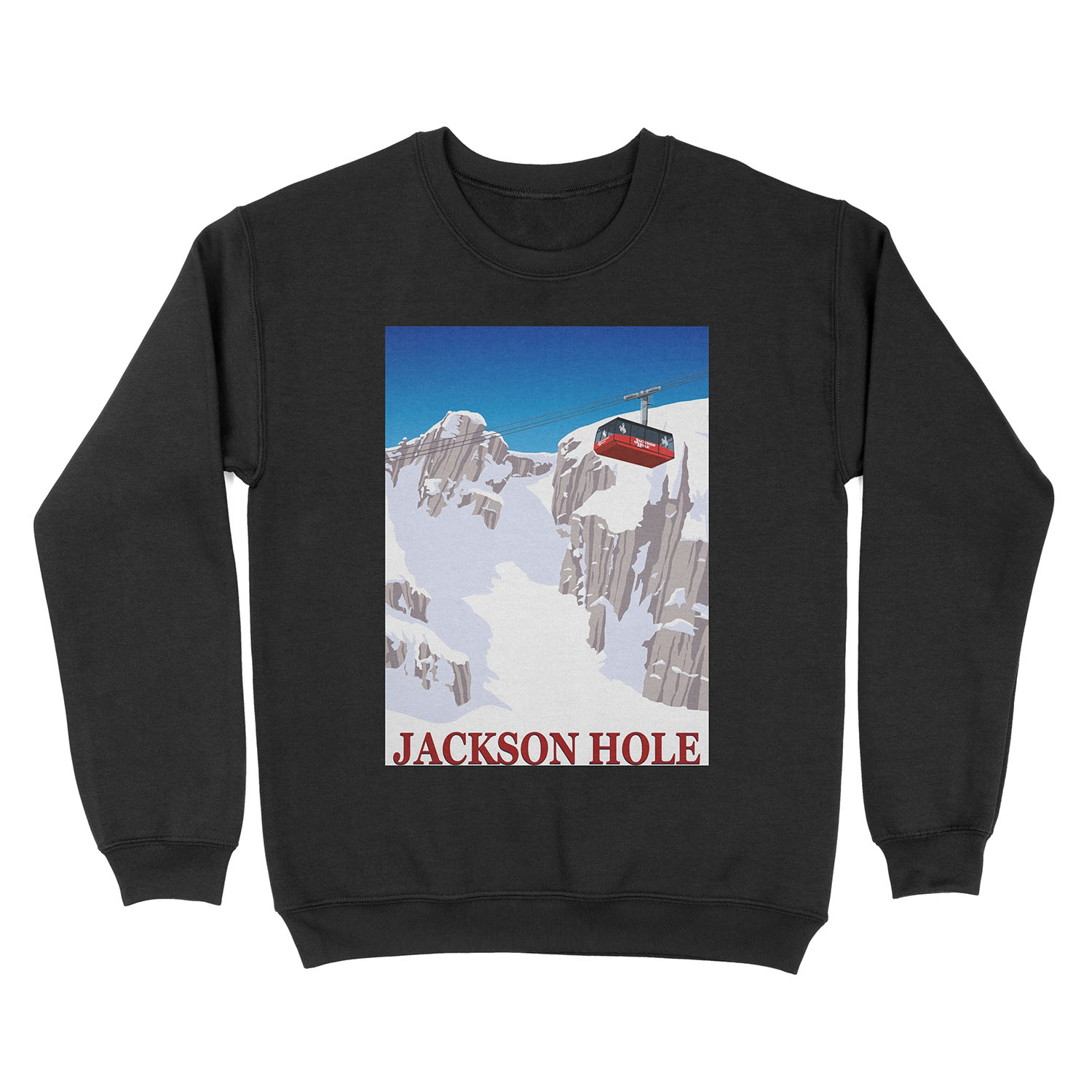 Jackson Hole Unisex Crewneck Sweatshirt
