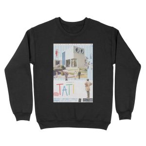 Jacques Tati Film Festival Japanese Unisex Crewneck Sweatshirt