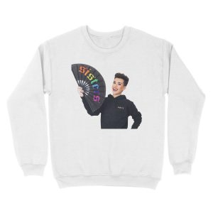 Alternative view of James Charles Rainbow Sisters Merch Unisex Crewneck Sweatshirt