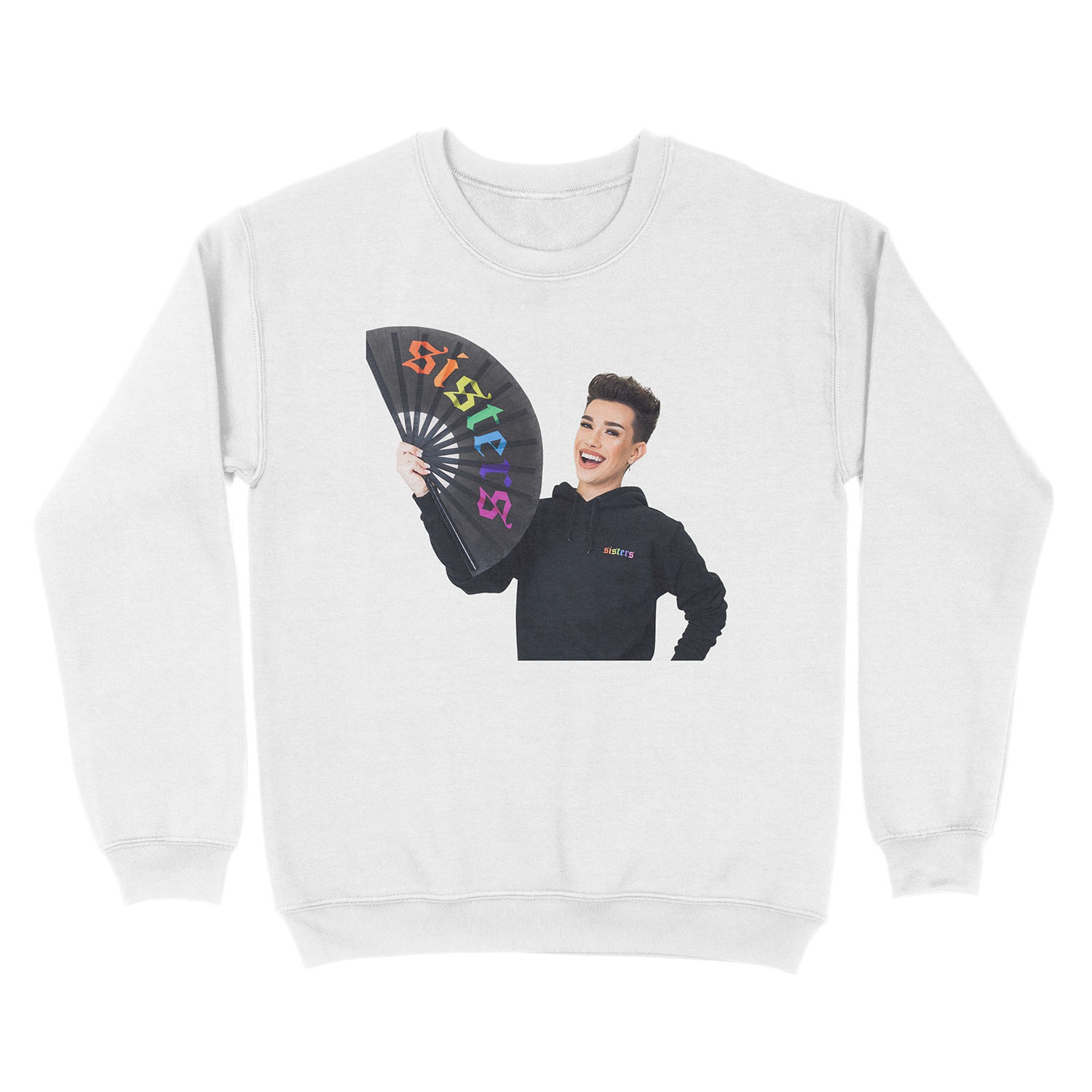 James Charles Rainbow Sisters Merch Unisex Crewneck Sweatshirt - Image 2