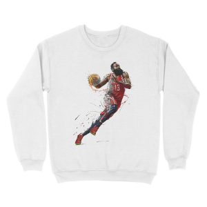 Alternative view of james harden rocket Unisex Crewneck Sweatshirt