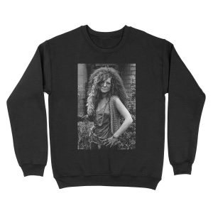 Janis Joplin Unisex Crewneck Sweatshirt