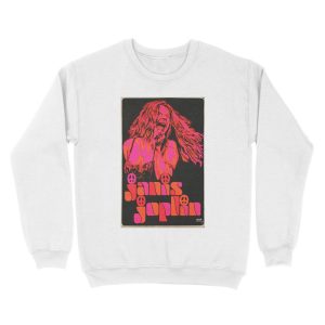 Alternative view of Janis Joplin Vintage Unisex Crewneck Sweatshirt