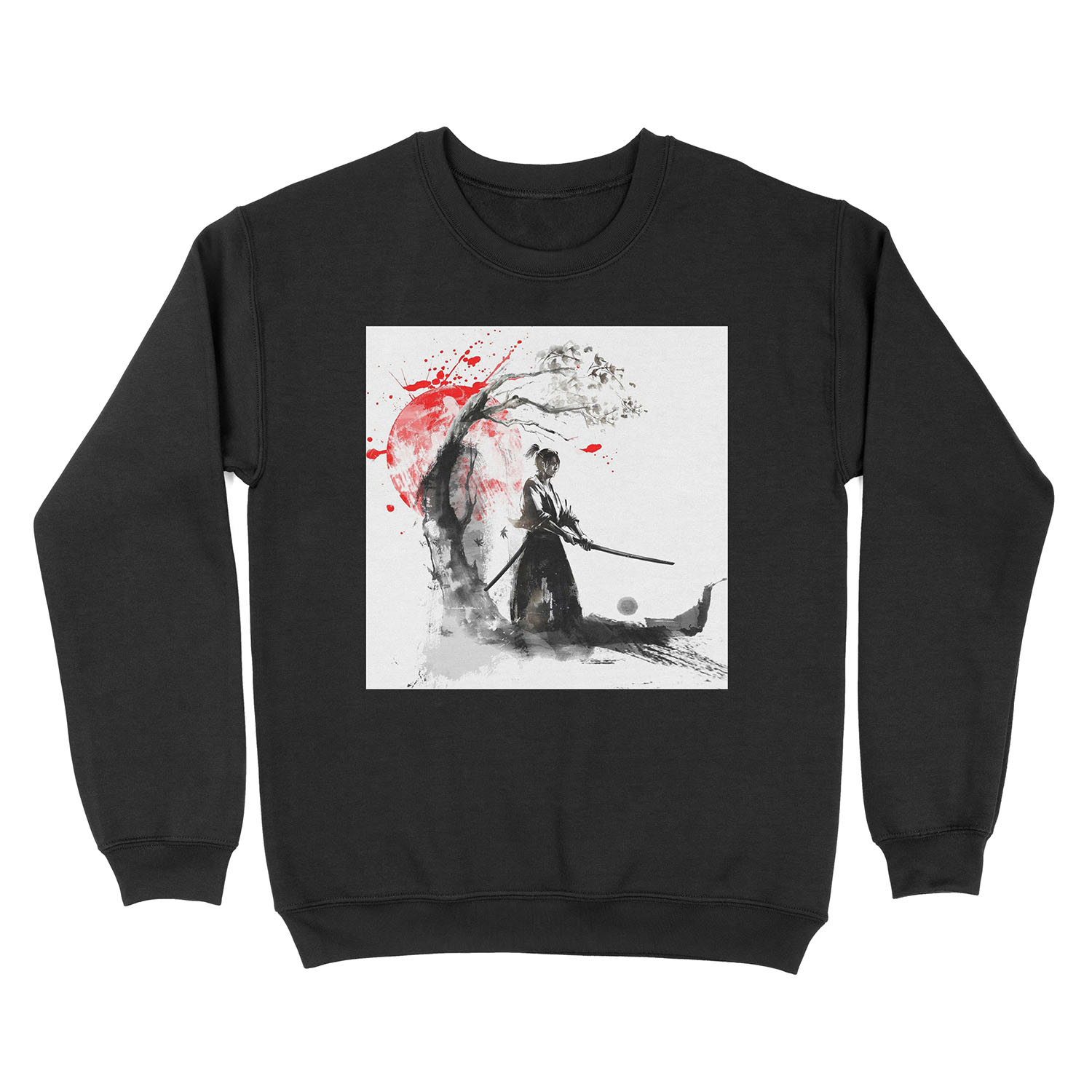 Japanese Samurai Unisex Crewneck Sweatshirt