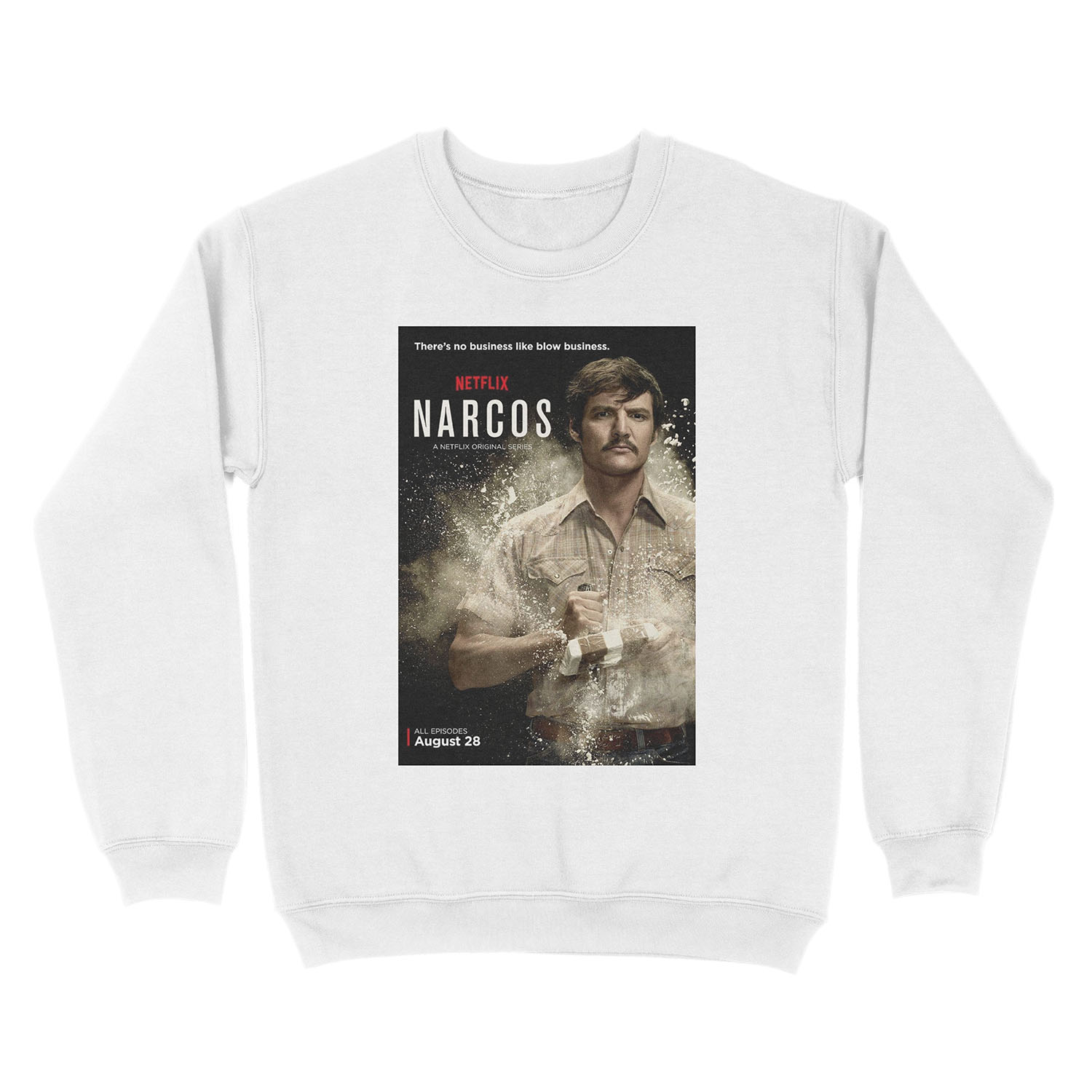 Javier Peña Narcos Unisex Crewneck Sweatshirt - Image 2