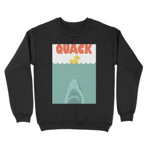 Jaws Rubber Duck 'Quack' Unisex Crewneck Sweatshirt